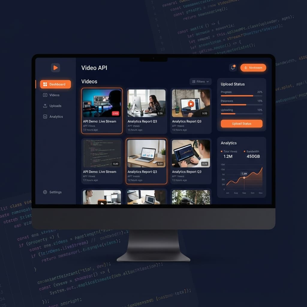 VideoAPI Dashboard